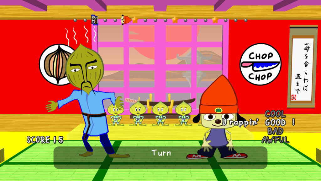 PaRappa the Rapper 3: Rapper's Journey  You take over the channel then, if  you're so smart